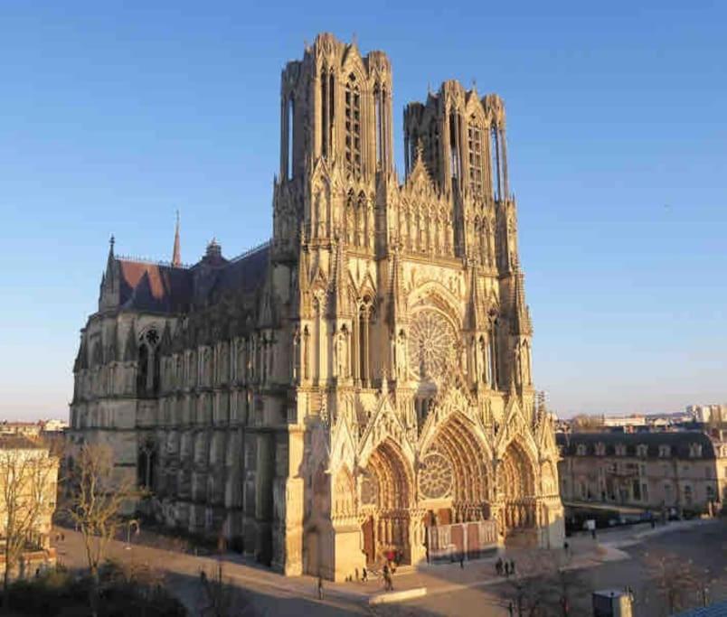 Cathedrale/Cossu/Confortable/Spacieux Reims Esterno foto